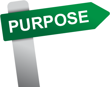 purpose: written on a sign-post