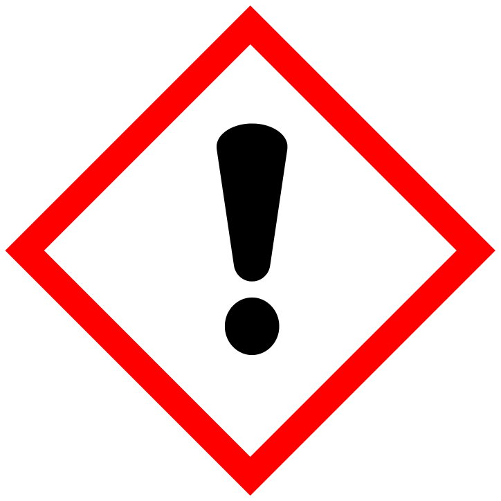 The 'exclamation' pictogram