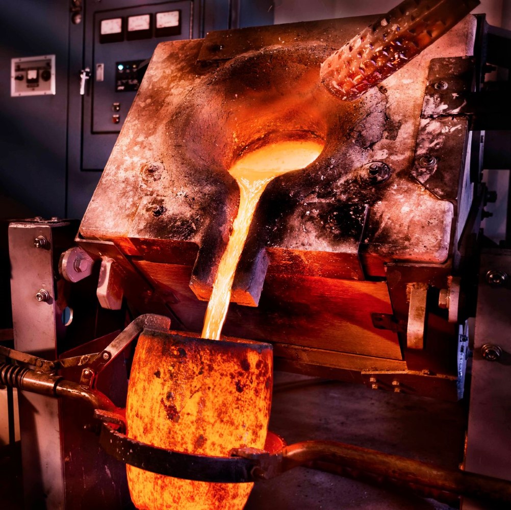 melting of copper 